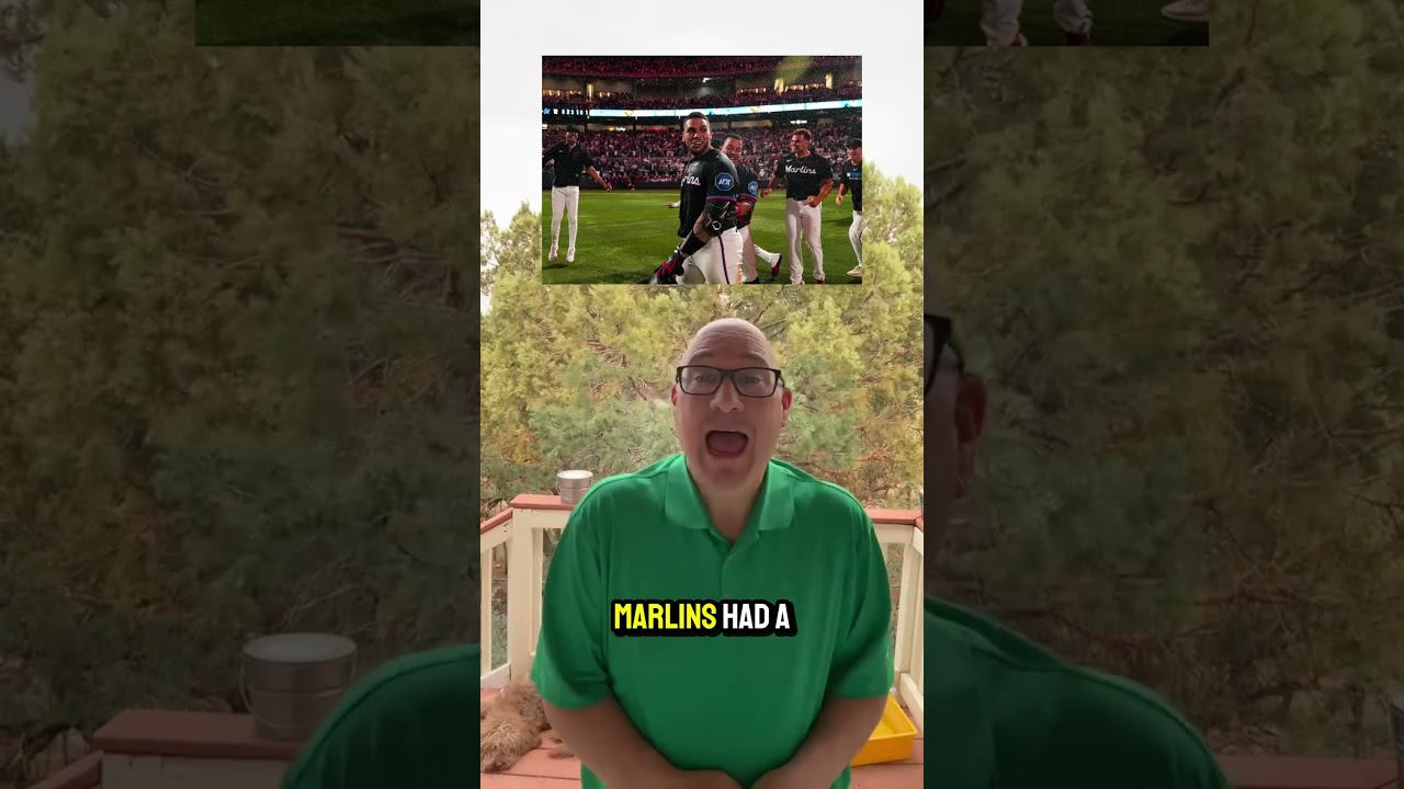 Mack on the untouchable #MLB record. #ForTheLou Plus, historical for #ThisIsMyCrew #MarlinsBeisbol