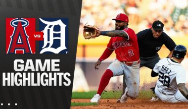 Angels vs. Tigers Game Highlights (8/9/25) | MLB Highlights