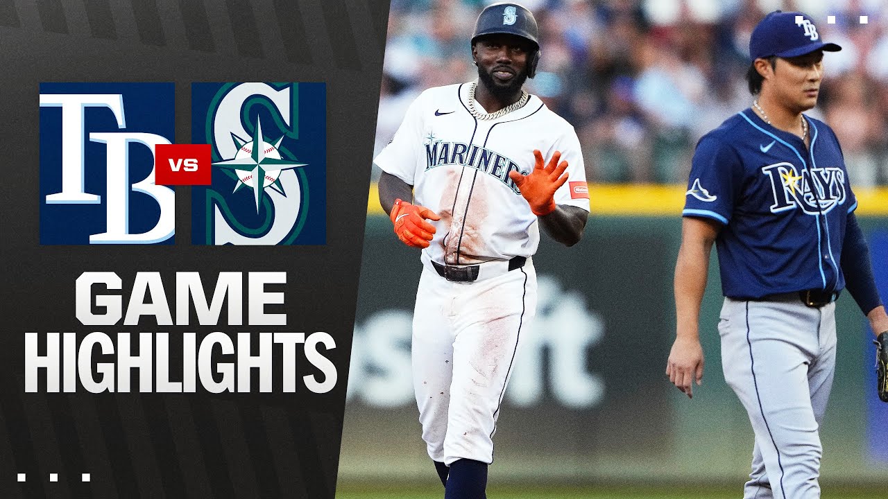 Rays vs. Mariners Game Highlights (8/9/25) | MLB Highlights