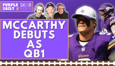 Breaking down JJ McCarthy's Minnesota Vikings QB1 debut!; Max Brosmer a real NFL QB?