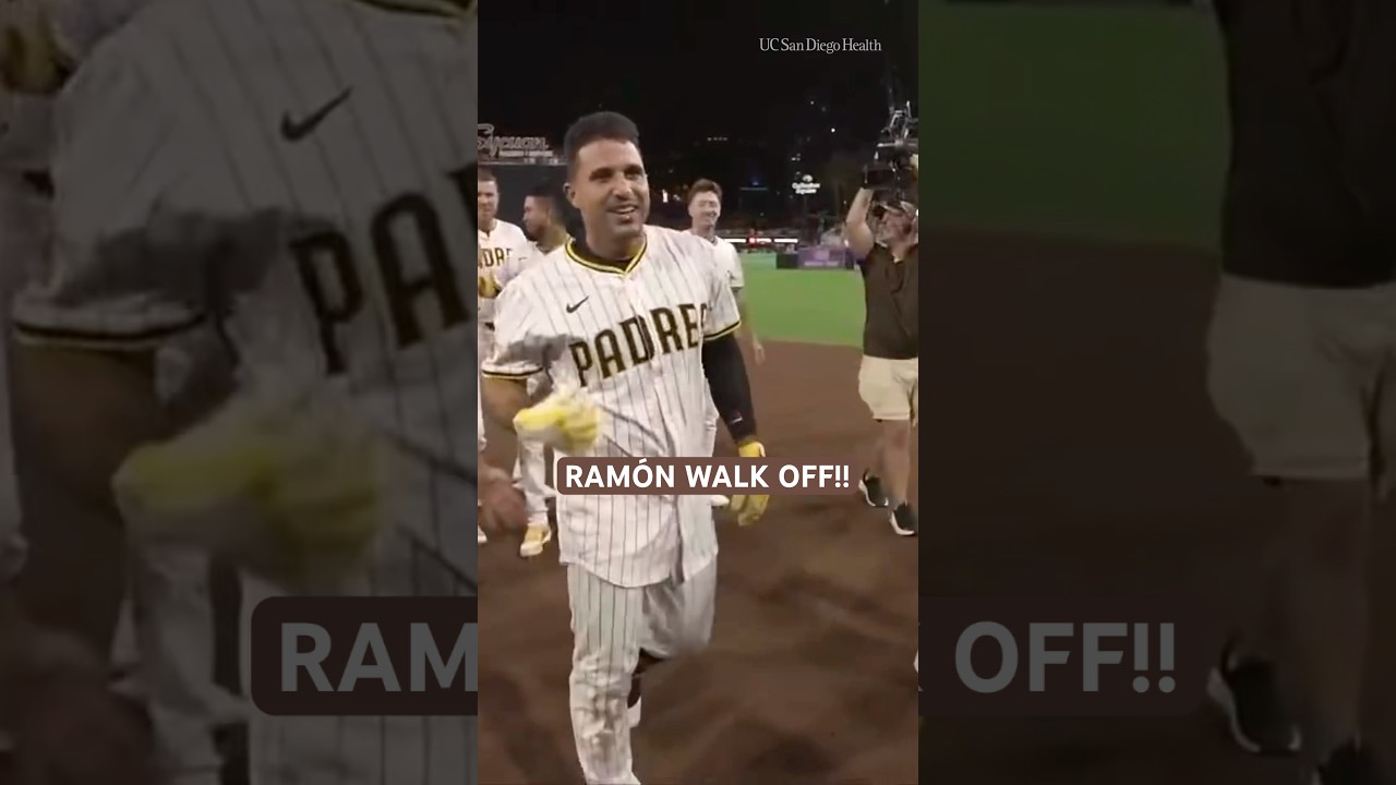 RAMÓN LAUREANO WALKS IT OFF!!! #MLB #WalkOff #Padres