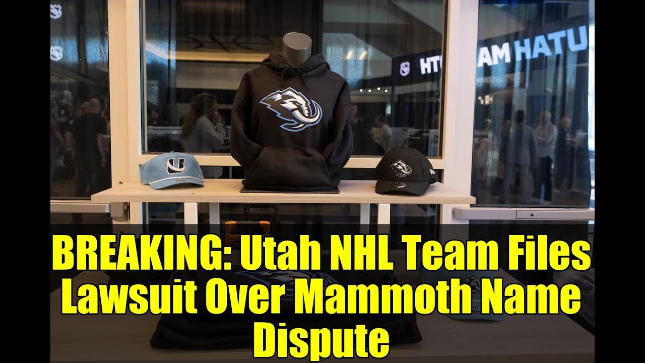 BREAKING: Utah NHL Team Files Lawsuit Over Mammoth Name Dispute