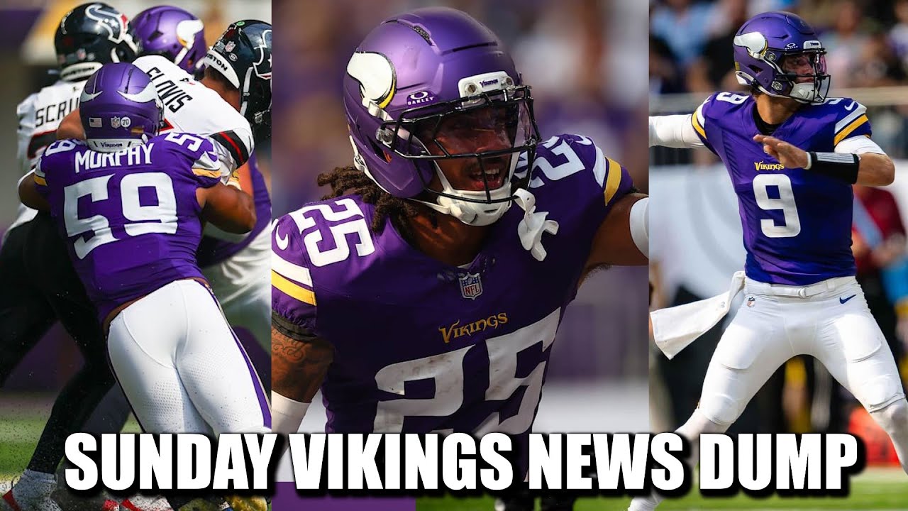 Minnesota Vikings News Dump (8.10.2025) | First Preseason Game in the Books!