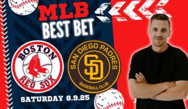 Boston Red Sox vs San Diego Padres | MLB Picks & Predictions | Saturday 8/9/25 | Free MLB Bets Bets