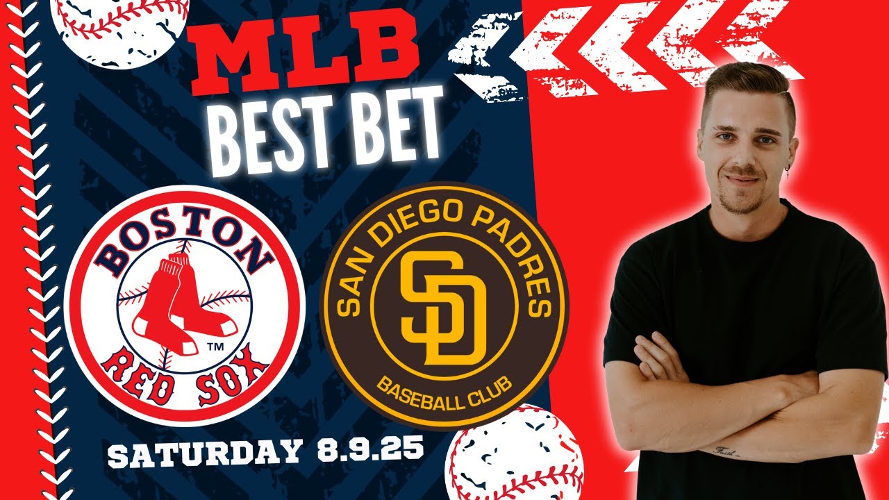 Boston Red Sox vs San Diego Padres | MLB Picks & Predictions | Saturday 8/9/25 | Free MLB Bets Bets