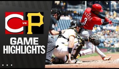 Reds vs. Pirates Game Highlights (8/10/25) | MLB Highlights