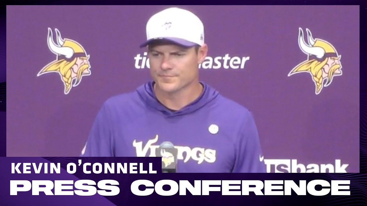 Kevin O'Connell Talks J.J. McCarthy's Play vs. Texans, Standouts From Saturday's Victory
