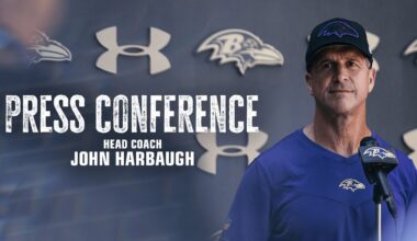 John Harbaugh, Players Media Availability | Baltimore Ravens