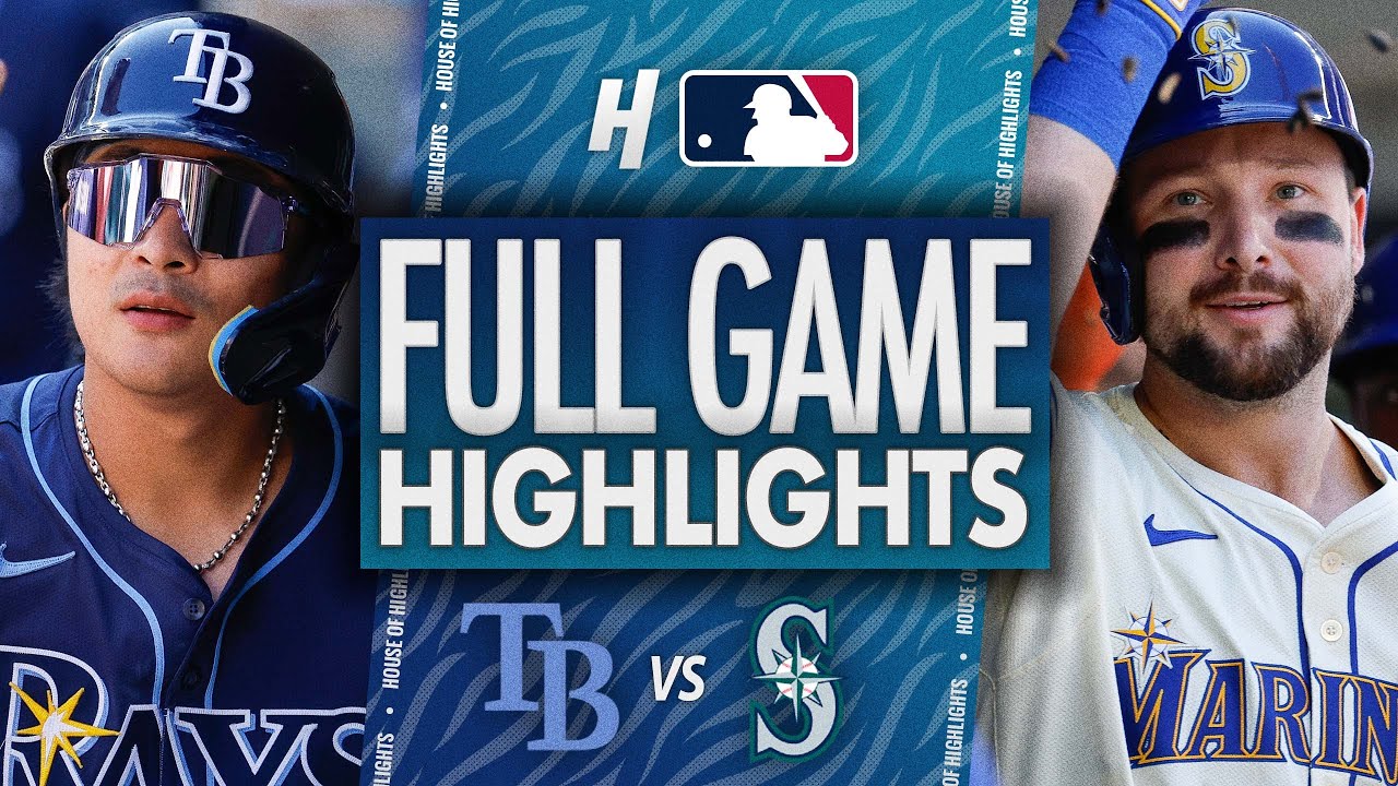 Tampa Bay Rays vs Seattle Mariners - FULL GAME HIGHLIGHTS | August 10, 2025 MLB Season