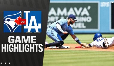 Blue Jays vs. Dodgers Game Highlights (8/10/25) | MLB Highlights