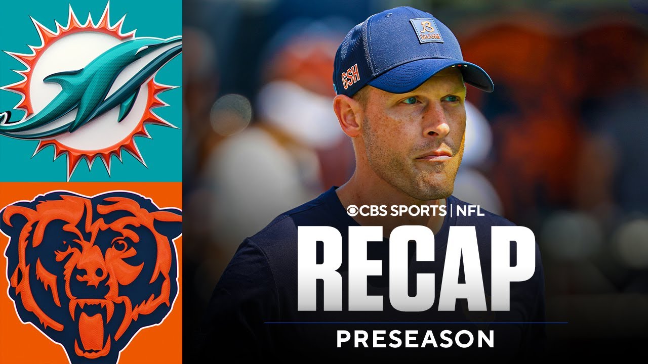 Dolphins, Bears Tie in Ben Johnson's Debut | Miami Dolphins vs. Chicago Bears Preseason Game Recap