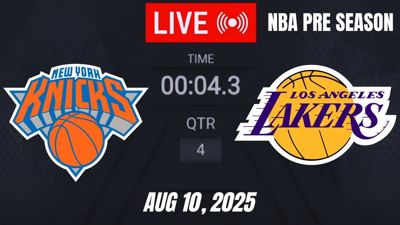 NBA LIVE! Los Angeles Lakers vs New York Knicks | Aug 10, 2025 | Lakers vs Knicks Live 2K25