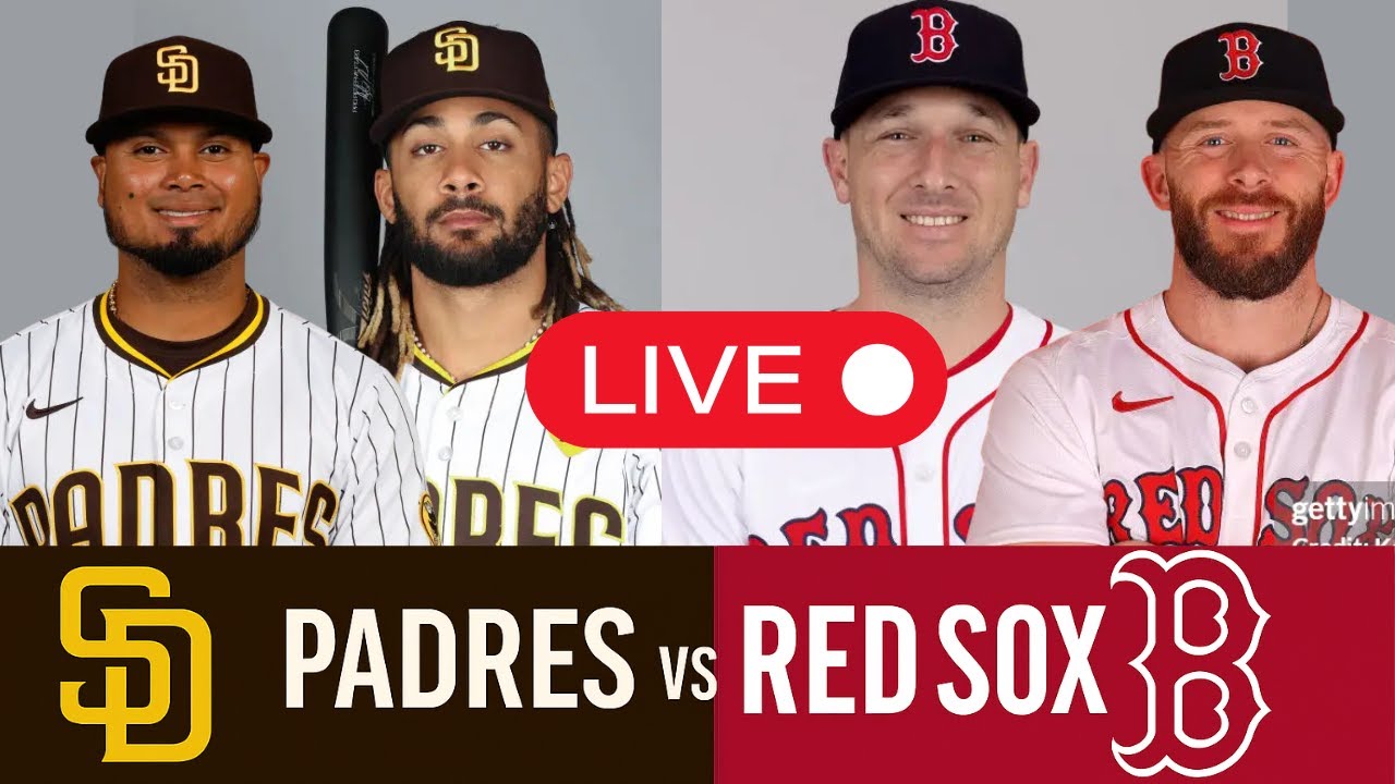 SAN DIEGO VS BOSTON l JUEGO EN VIVO l MLB