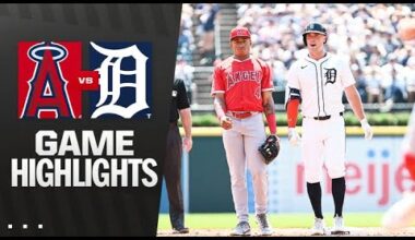 Angels vs. Tigers Game Highlights (8/10/25) | MLB Highlights