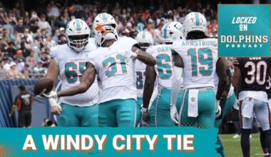 Starters Play, Youngsters Pop As Miami Dolphins Wrap Up Visit To Chicago With A 24-24 Tie (Yuck!)