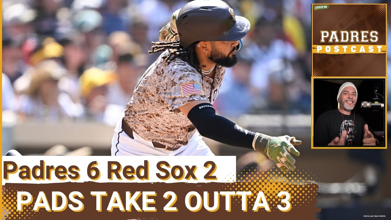 PADRES POSTCAST: Dylan CEASE STRONG as San Diego PADRES BEAT BOSTON Red Sox 6-2, WIN SERIES 2-1