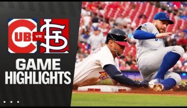 Cubs vs. Cardinals Game Highlights (8/10/25) | MLB Highlights