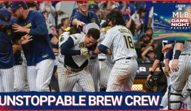 MLB GAME NIGHT: Brewers Pull off Sweep of Mets with Walk-Off Homer