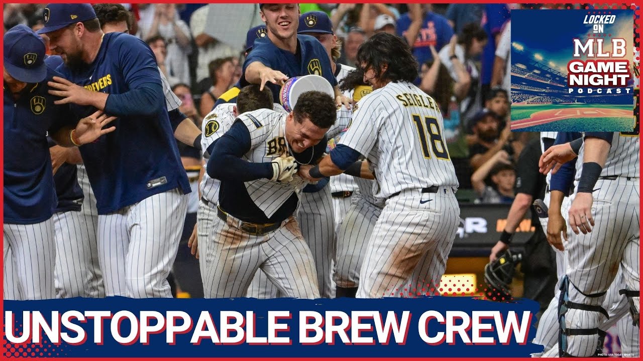 MLB GAME NIGHT: Brewers Pull off Sweep of Mets with Walk-Off Homer