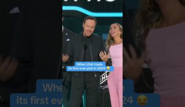 Utah will make its first pick as the Mammoth in this year’s NHL Draft 🙌