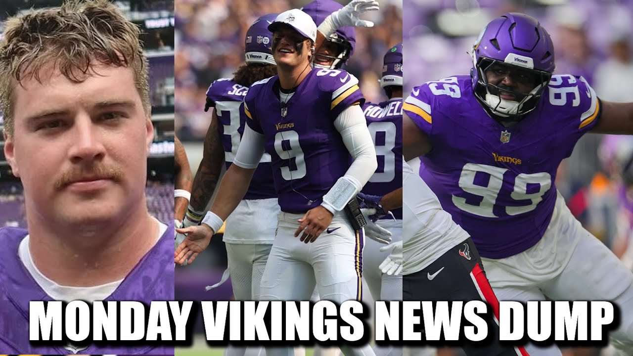 Minnesota Vikings News Dump (8.11.2025) | Littering And? McCarthyism. Elijah Williams!