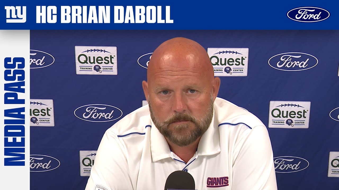 Coach Brian Daboll Reviews Giants vs. Bills | New York Giants