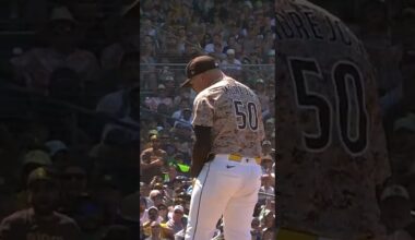 Adrian Morejon escapes the bases-loaded jam with a strikeout!