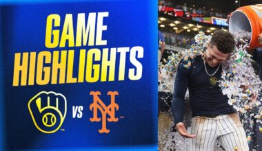 Mets vs. Brewers Game Highlights (8/10/25) | MLB Highlights