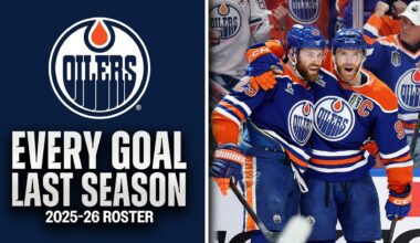 EVERY GOAL last season from the 2025-26 EDMONTON OILERS 🛢️ #32in32