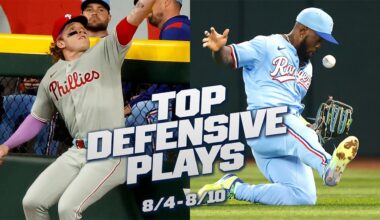 BEST defensive plays of the week! (feat. Jurickson Profar, Riley Greene and MORE!)