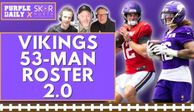 Minnesota Vikings 53-man roster projection 2.0