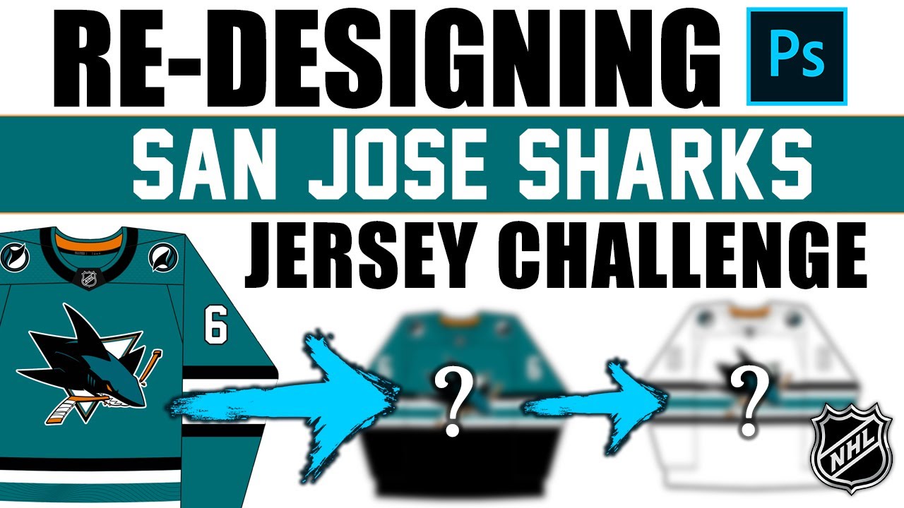 NHL San Jose Sharks Jersey Redesign Challenge!