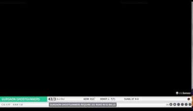 DMM STARS VS GURGAON GHOST GUNNERS