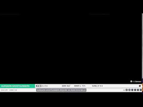 DMM STARS VS GURGAON GHOST GUNNERS