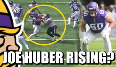 UDFA Guard Joe Huber Makes a STATEMENT for the Minnesota Vikings