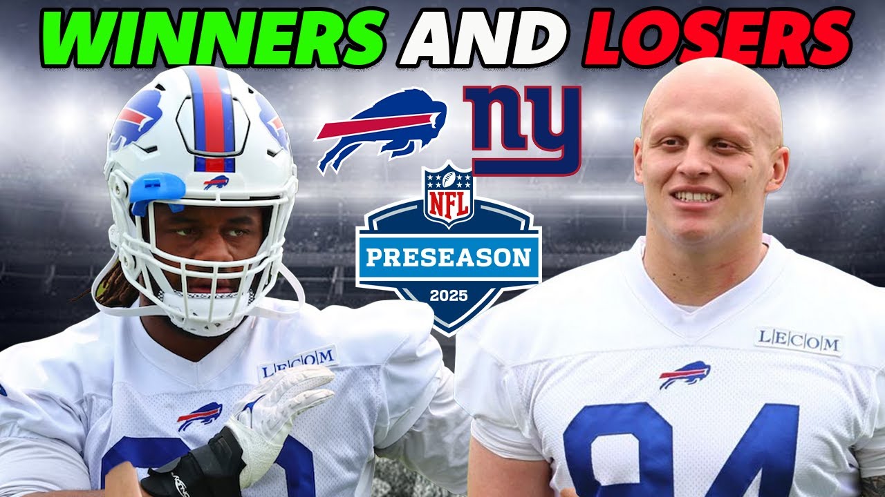 Winners & Losers That STOLE the Show in Bills Preseason Debut