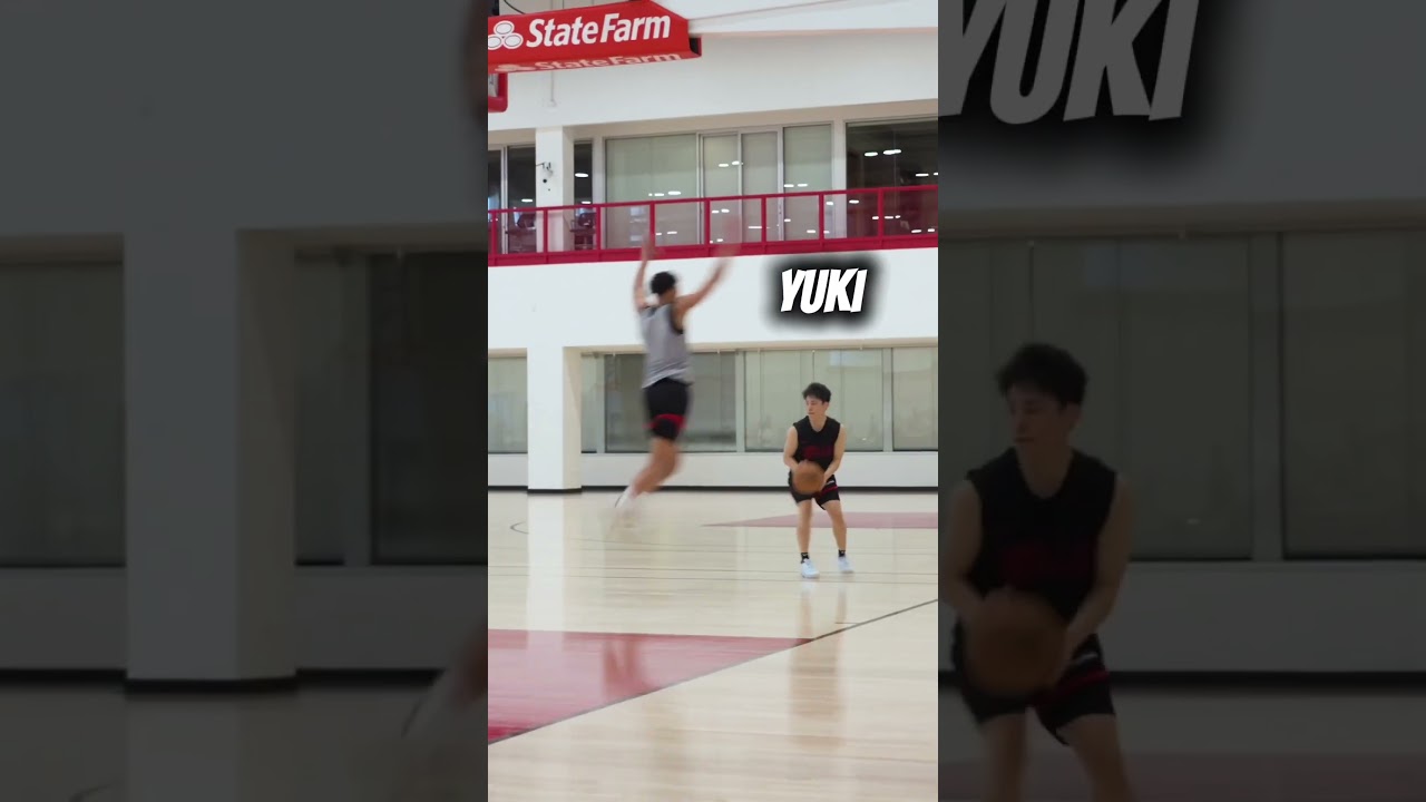 Yuki Kawamura Eyebrow Fake 😀 #basketball #chicagobulls #nba