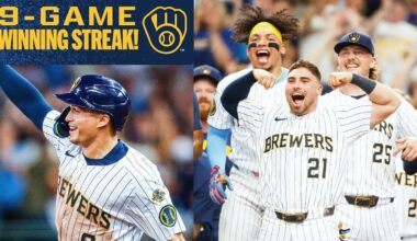 MILWAUKEE MAGIC! Highlights from the Brewers 9-GAME WINNING STREAK!