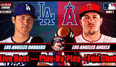 Los Angeles Dodgers vs Los Angeles Angels ⚾ MLB Baseball 🟢 MLB Play By Play LIVE STREAM in 3D.