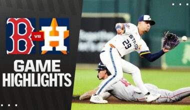 Red Sox vs. Astros Game Highlights (8/11/25) | MLB Highlights