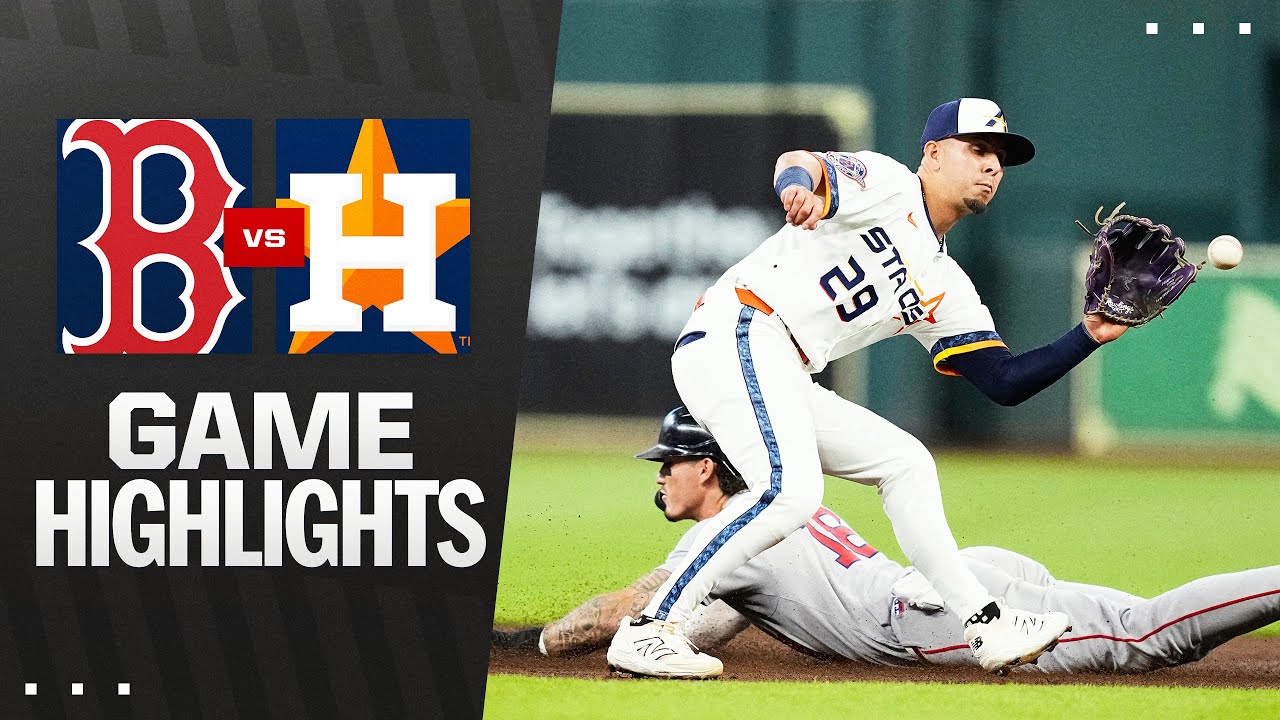 Red Sox vs. Astros Game Highlights (8/11/25) | MLB Highlights
