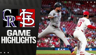 Rockies vs. Cardinals Game Highlights (8/11/25) | MLB Highlights