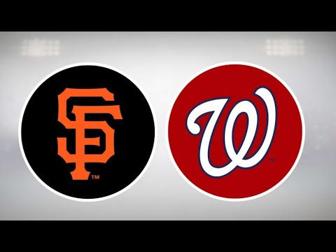 SF GIANTS vs WASHINGTON NATIONALS POSTGAME