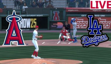 🔴LIVE 🔴Los Angeles Dodgers  VS Los Angeles Angels/August 11/ Mlb Envivo /MLB THE SHOW 25