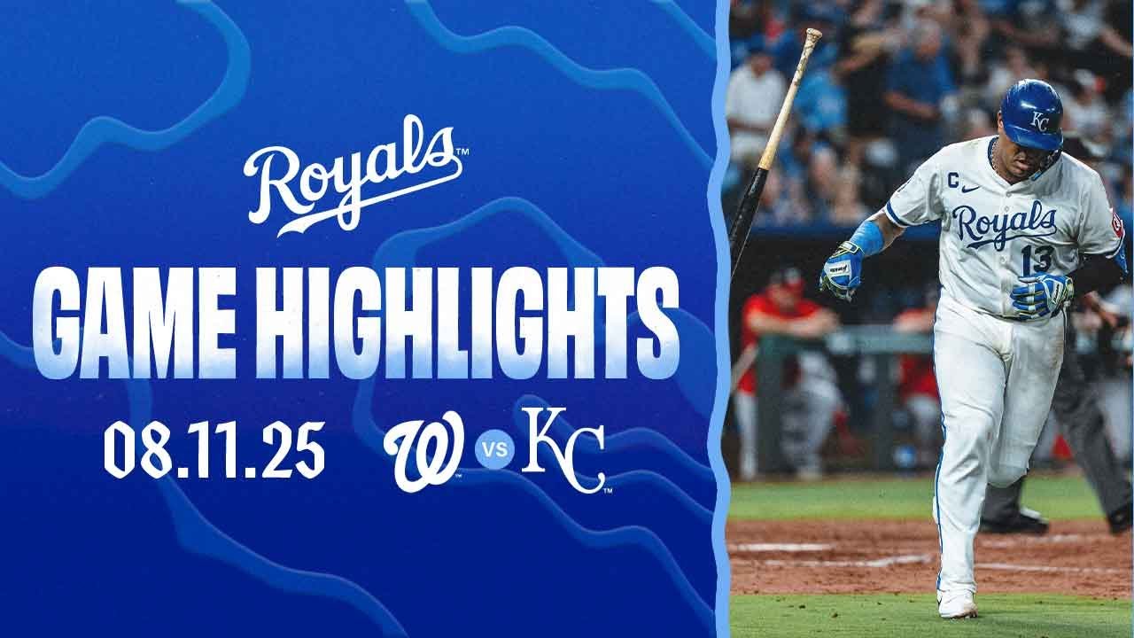 Back Home With a Win | 6th Inning Homers Power Royals Over Nationals