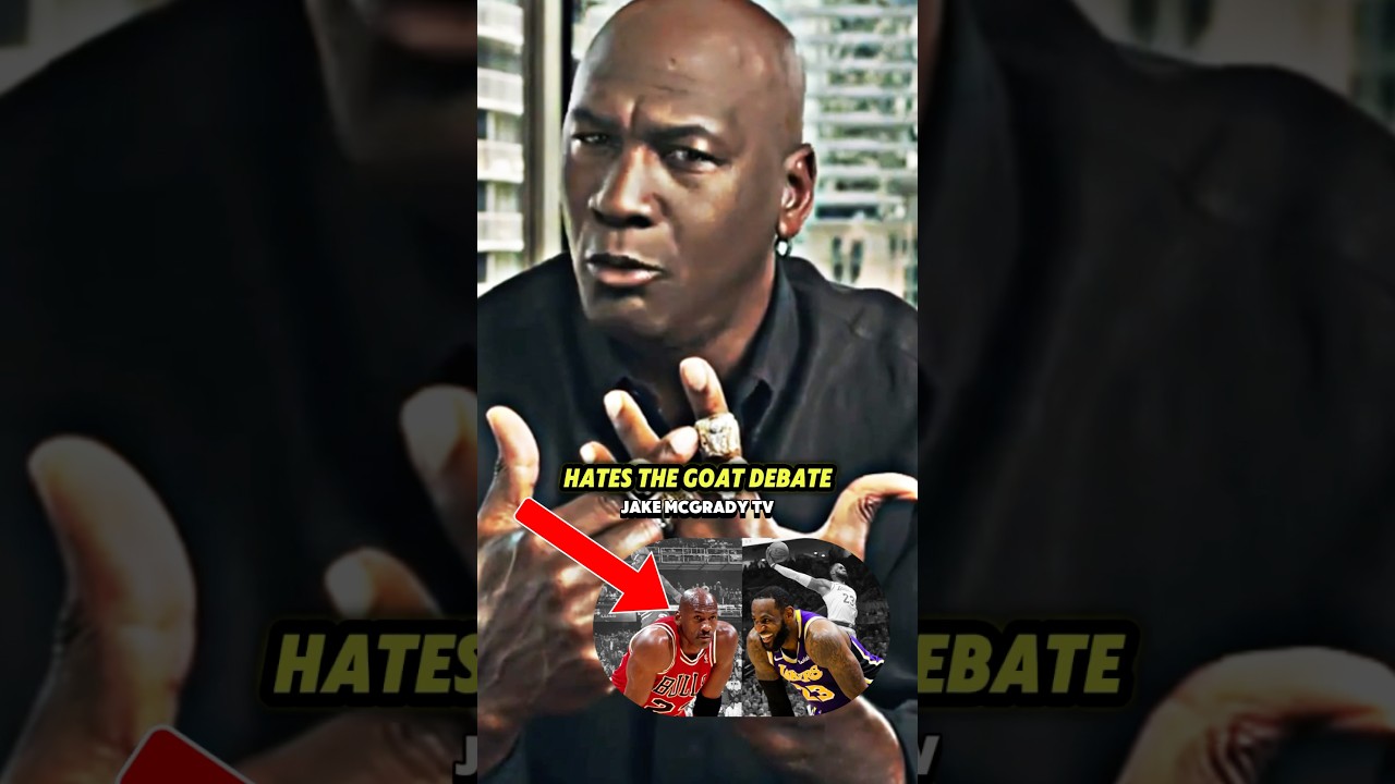 Why Michael Jordan HATES the Greatest Player of All Time Debate 😳 #shorts #michaeljordan #lebron