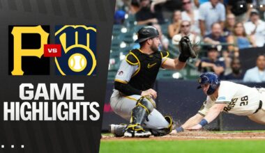 Pirates vs. Brewers Game Highlights (8/11/25) | MLB Highlights