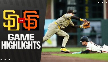 Padres vs. Giants Game Highlights (8/11/25) | MLB Highlights