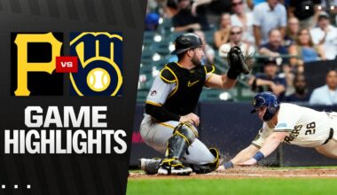 Pirates vs. Brewers Game Highlights (8/11/25) | MLB Highlights