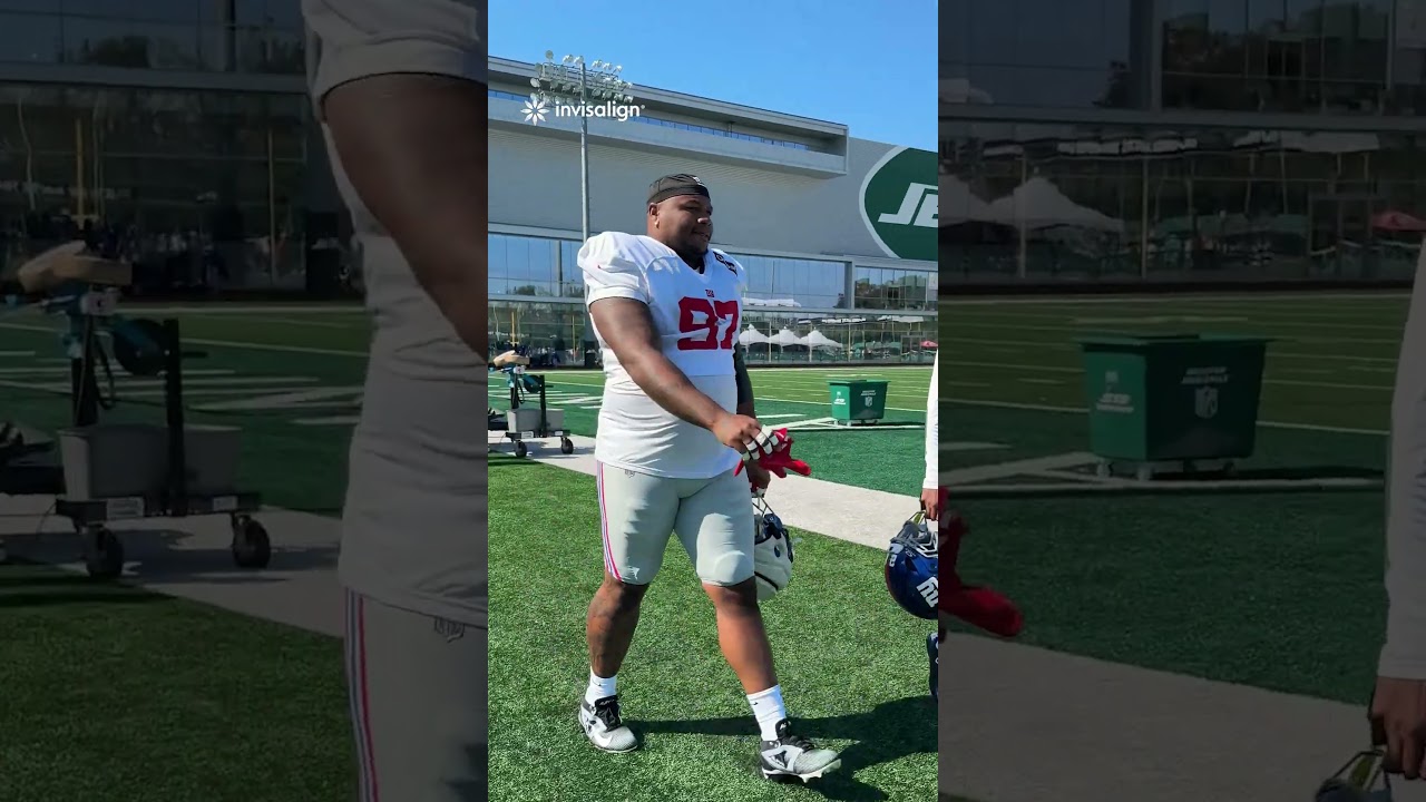 Joint practice at the Jets 💪 #shorts #nfl #giants #preseason